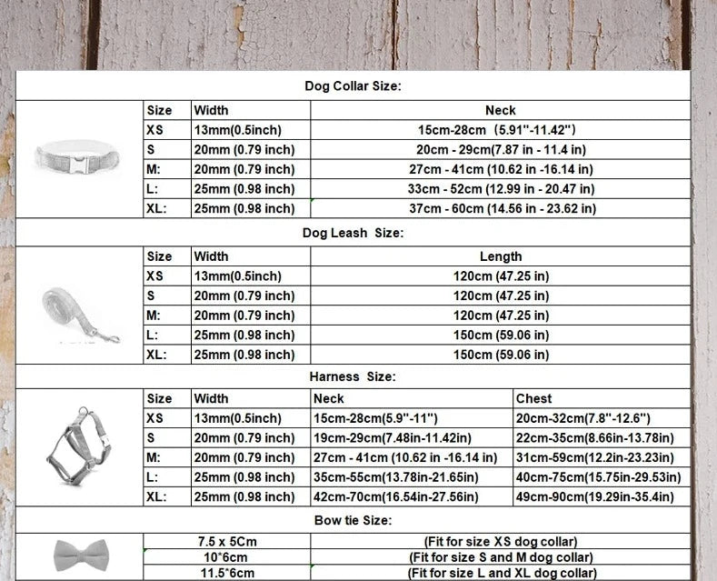 Teddy White Fleece Harness Collection