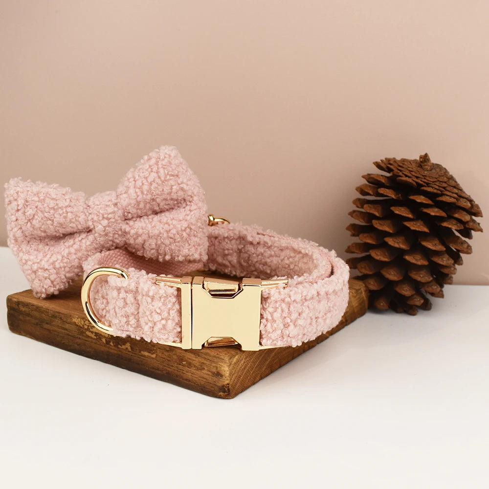 Teddy Pink Fleece Harness Collection