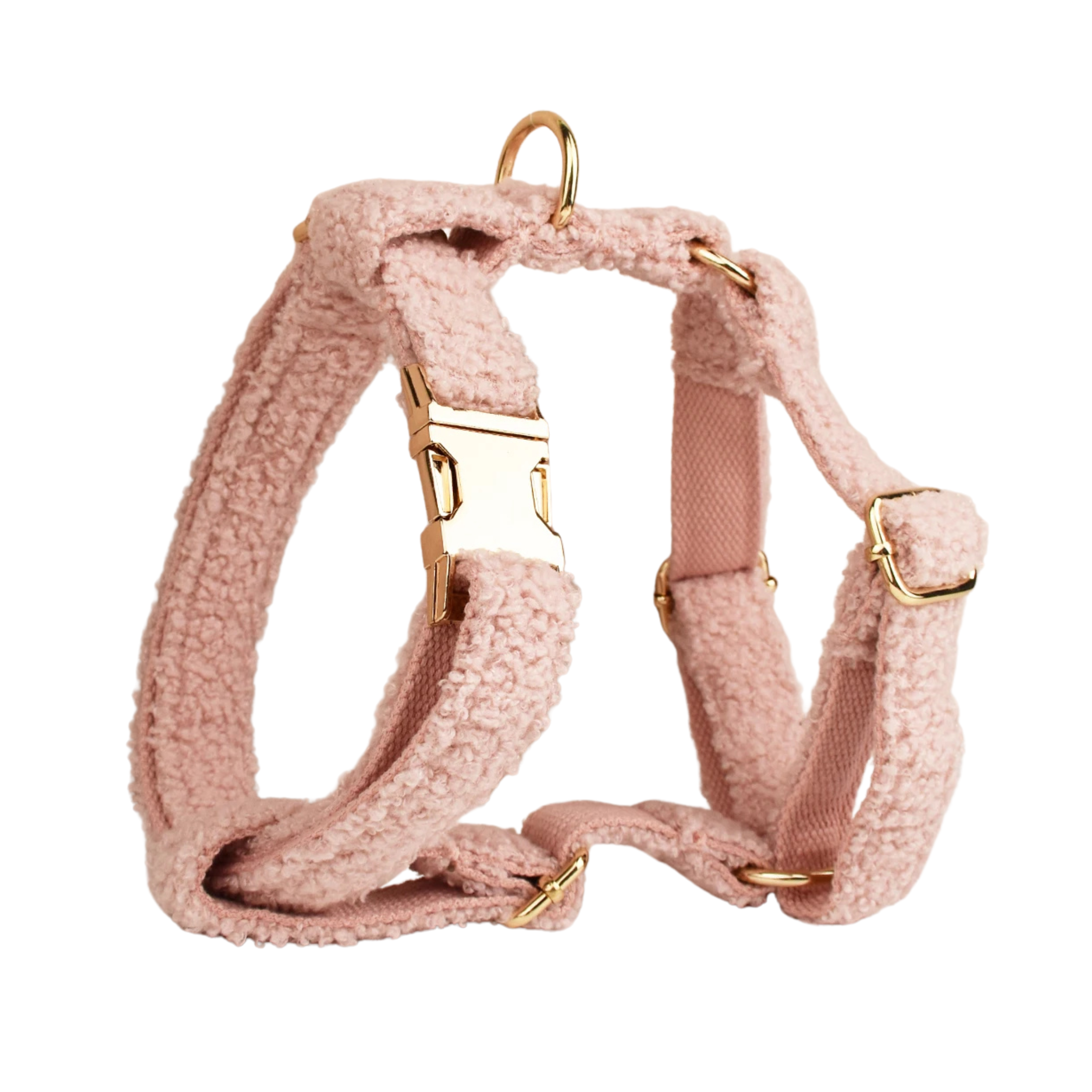 Teddy Pink Fleece Harness Collection